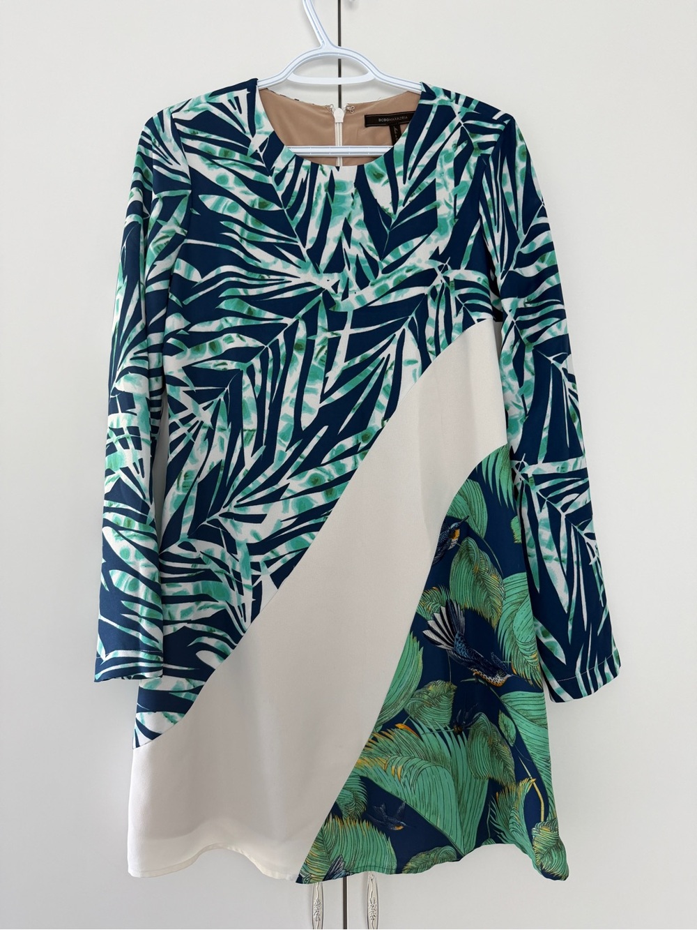 BCBGMAXAZRIA 'Tilli' Print Crepe Shift Dress